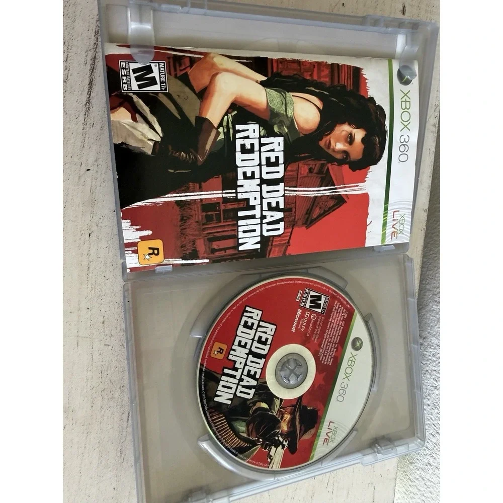 Red Dead Redemption (Microsoft Xbox 360, 2010) Platinum Hits